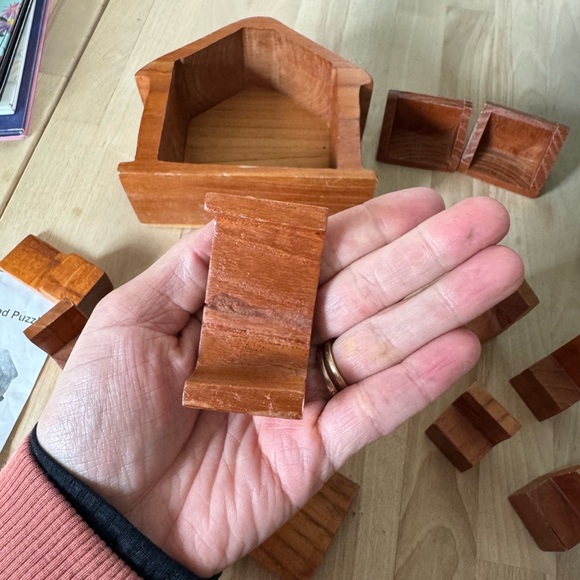 Waldorf Whimsical Natural Building Dollhouse Puzzle Toy - Picture 10 of 12